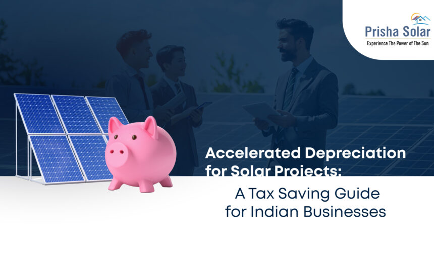 Accelerated Depreciation for Solar Projects A Tax Saving Guide for Indian Businesses - Prisha Solar
