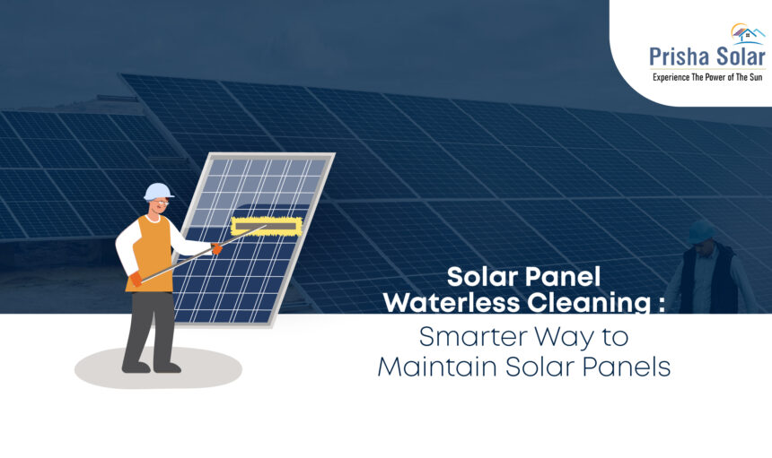 Solar Panel Waterless Cleaning A Smarter Way to Maintain Residential Rooftop Solar Panels 
