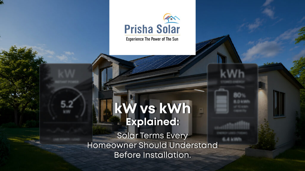 kW and kWh Explained: Solar Terms Every Homeowner Should Understand Before Installation